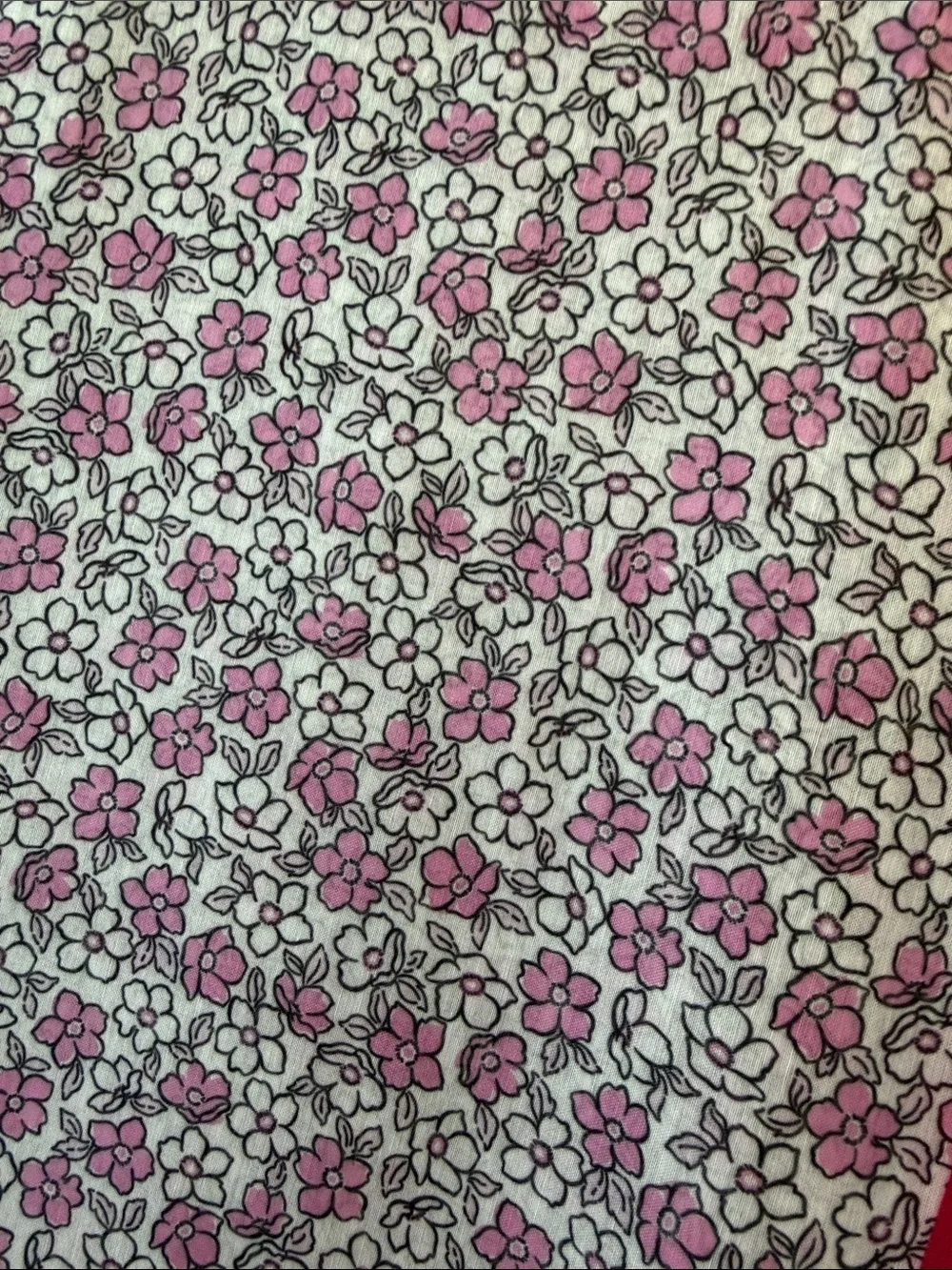 Steve Madden Floral Gauzy Scarf - NWT